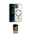 ieg™ iPhone 14 Pro Max Kılıf Nova Işık Özel Seri - Siyah Buffer Cam Ekran Koruyucu