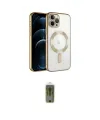 ieg™ iPhone 14 Pro Max Kılıf Nova Işık Özel Seri - Siyah Joko Magic 5D Hayalet Cam