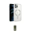 ieg™ iPhone 14 Pro Max Kılıf Nova Işık Özel Seri - Siyah Joko Magic 5D Hayalet Cam
