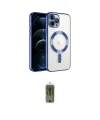 ieg™ iPhone 14 Pro Max Kılıf Nova Işık Özel Seri - Siyah Joko Magic 5D Hayalet Cam