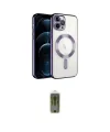 ieg™ iPhone 14 Pro Max Kılıf Nova Işık Özel Seri - Siyah Joko Magic 5D Hayalet Cam