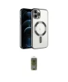 ieg™ iPhone 14 Pro Max Kılıf Nova Işık Özel Seri - Siyah Joko Magic 5D Hayalet Cam