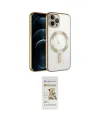 ieg™ iPhone 14 Pro Max Kılıf Nova Işık Özel Seri - Siyah Mat Seramik Nano Ekran Koruyucu