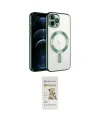 ieg™ iPhone 14 Pro Max Kılıf Nova Işık Özel Seri - Siyah Mat Seramik Nano Ekran Koruyucu