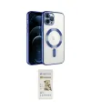 ieg™ iPhone 14 Pro Max Kılıf Nova Işık Özel Seri - Siyah Mat Seramik Nano Ekran Koruyucu