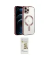 ieg™ iPhone 14 Pro Max Kılıf Nova Işık Özel Seri - Siyah Mat Seramik Nano Ekran Koruyucu