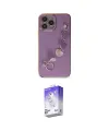 ieg™ iPhone 14 Pro Max Kılıf Nova Işık Prime - Siyah Bilvis 5in1 3D Magic Cam Ekran Koruyucu
