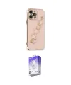 ieg™ iPhone 14 Pro Max Kılıf Nova Işık Prime - Siyah Bilvis 5in1 3D Magic Cam Ekran Koruyucu
