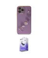 ieg™ iPhone 14 Pro Max Kılıf Nova Işık Prime - Siyah Bilvis 5in1 5D Magic Hayalet Cam Ekran Koruyucu