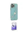 ieg™ iPhone 14 Pro Max Kılıf Nova Işık Prime - Siyah Bilvis 5in1 5D Magic Hayalet Cam Ekran Koruyucu