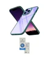 ieg™ iPhone 14 Pro Max Kılıf Nova Işık Serisi - Şeffaf Royal Nano Ekran Koruyucu