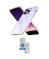 ieg™ iPhone 14 Pro Max Kılıf Nova Işık Serisi - Şeffaf Royal Nano Ekran Koruyucu