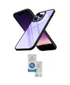 ieg™ iPhone 14 Pro Max Kılıf Nova Işık Serisi - Şeffaf Royal Nano Ekran Koruyucu