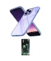 ieg™ iPhone 14 Pro Max Kılıf Nova Işık Serisi - Siyah 360 Mat Full Body Arka Koruyucu