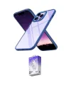 ieg™ iPhone 14 Pro Max Kılıf Nova Işık Serisi - Siyah Bilvis 5in1 3D Magic Cam Ekran Koruyucu