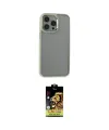 ieg™ iPhone 14 Pro Max Kılıf Nova Işık Serisi - Siyah Buffer Cam Ekran Koruyucu