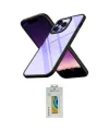 ieg™ iPhone 14 Pro Max Kılıf Nova Işık Serisi - Siyah Polymer Nano Ekran Koruyucu