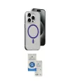 ieg™ iPhone 14 Pro Max Kılıf Odak Form Özel Seri - Şeffaf Royal Nano Ekran Koruyucu