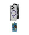 ieg™ iPhone 14 Pro Max Kılıf Odak Form Özel Seri - Siyah 18D Cam Ekran Koruyucu