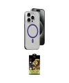 ieg™ iPhone 14 Pro Max Kılıf Odak Form Özel Seri - Siyah Buffer Cam Ekran Koruyucu