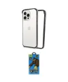 ieg™ iPhone 14 Pro Max Kılıf Pusula Asil Koleksiyonu - Siyah 18D Cam Ekran Koruyucu