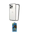 ieg™ iPhone 14 Pro Max Kılıf Pusula Asil Koleksiyonu - Siyah 18D Cam Ekran Koruyucu