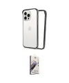 ieg™ iPhone 14 Pro Max Kılıf Pusula Asil Koleksiyonu - Siyah Bilvis 3D Mat Cam Ekran Koruyucu