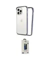 ieg™ iPhone 14 Pro Max Kılıf Pusula Asil Koleksiyonu - Siyah Bilvis Hayalet Cam Ekran Koruyucu