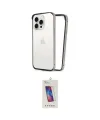 ieg™ iPhone 14 Pro Max Kılıf Pusula Asil Koleksiyonu - Siyah Joko 5D Cam