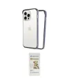 ieg™ iPhone 14 Pro Max Kılıf Pusula Asil Koleksiyonu - Siyah Mat Seramik Nano Ekran Koruyucu