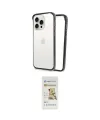 ieg™ iPhone 14 Pro Max Kılıf Pusula Asil Koleksiyonu - Siyah Mat Seramik Nano Ekran Koruyucu