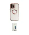 ieg™ iPhone 14 Pro Max Kılıf Pusula Form - Şeffaf Pasifik Cam Ekran Koruyucu