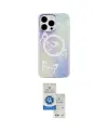 ieg™ iPhone 14 Pro Max Kılıf Pusula Form - Şeffaf Royal Nano Ekran Koruyucu