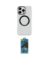 ieg™ iPhone 14 Pro Max Kılıf Pusula Form - Siyah 18D Cam Ekran Koruyucu