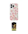 ieg™ iPhone 14 Pro Max Kılıf Pusula Form - Siyah Buffer Cam Ekran Koruyucu