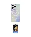 ieg™ iPhone 14 Pro Max Kılıf Pusula Form - Siyah Buffer Hayalet Cam Ekran Koruyucu