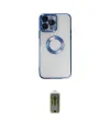 ieg™ iPhone 14 Pro Max Kılıf Pusula Form - Siyah Joko Magic 5D Hayalet Cam