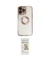 ieg™ iPhone 14 Pro Max Kılıf Pusula Form - Siyah Mat Seramik Nano Ekran Koruyucu
