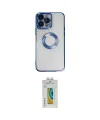 ieg™ iPhone 14 Pro Max Kılıf Pusula Form - Siyah Polymer Nano Ekran Koruyucu