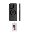 ieg™ iPhone 14 Pro Max Kılıf Pusula Minimal Koleksiyonu - Siyah Joko 5D Cam