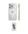 ieg™ iPhone 14 Pro Max Kılıf Pusula Minimal Koleksiyonu - Siyah Joko 5D Cam