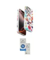 ieg™ iPhone 14 Pro Max Kılıf Siluet Doku - Şeffaf Royal Nano Ekran Koruyucu