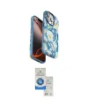 ieg™ iPhone 14 Pro Max Kılıf Siluet Doku - Şeffaf Royal Nano Ekran Koruyucu