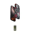 ieg™ iPhone 14 Pro Max Kılıf Siluet Doku - Siyah Joko Magic 5D Hayalet Cam