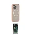 ieg™ iPhone 14 Pro Max Kılıf Siluet Işık Koleksiyonu - Siyah 360 Mat Full Body Arka Koruyucu