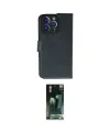 ieg™ iPhone 14 Pro Max Kılıf Siluet Işık Serisi - Şeffaf 360 Full Body Arka Koruyucu