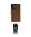 ieg™ iPhone 14 Pro Max Kılıf Siluet Işık Serisi - Şeffaf 360 Full Body Arka Koruyucu