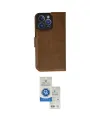 ieg™ iPhone 14 Pro Max Kılıf Siluet Işık Serisi - Şeffaf Royal Nano Ekran Koruyucu