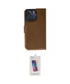 ieg™ iPhone 14 Pro Max Kılıf Siluet Işık Serisi - Siyah Joko 5D Cam