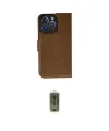 ieg™ iPhone 14 Pro Max Kılıf Siluet Işık Serisi - Siyah Joko Magic 5D Hayalet Cam